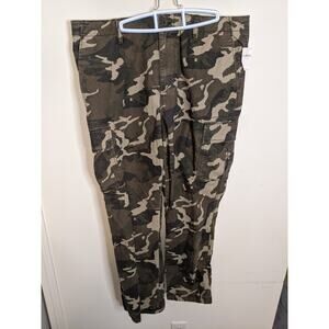 Old Navy Camo Pants Men's 40x30 Live-in Straight Cargo Camp New